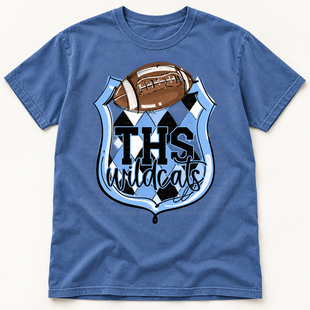 School Crest Mascots customizable DTF transfer mockup