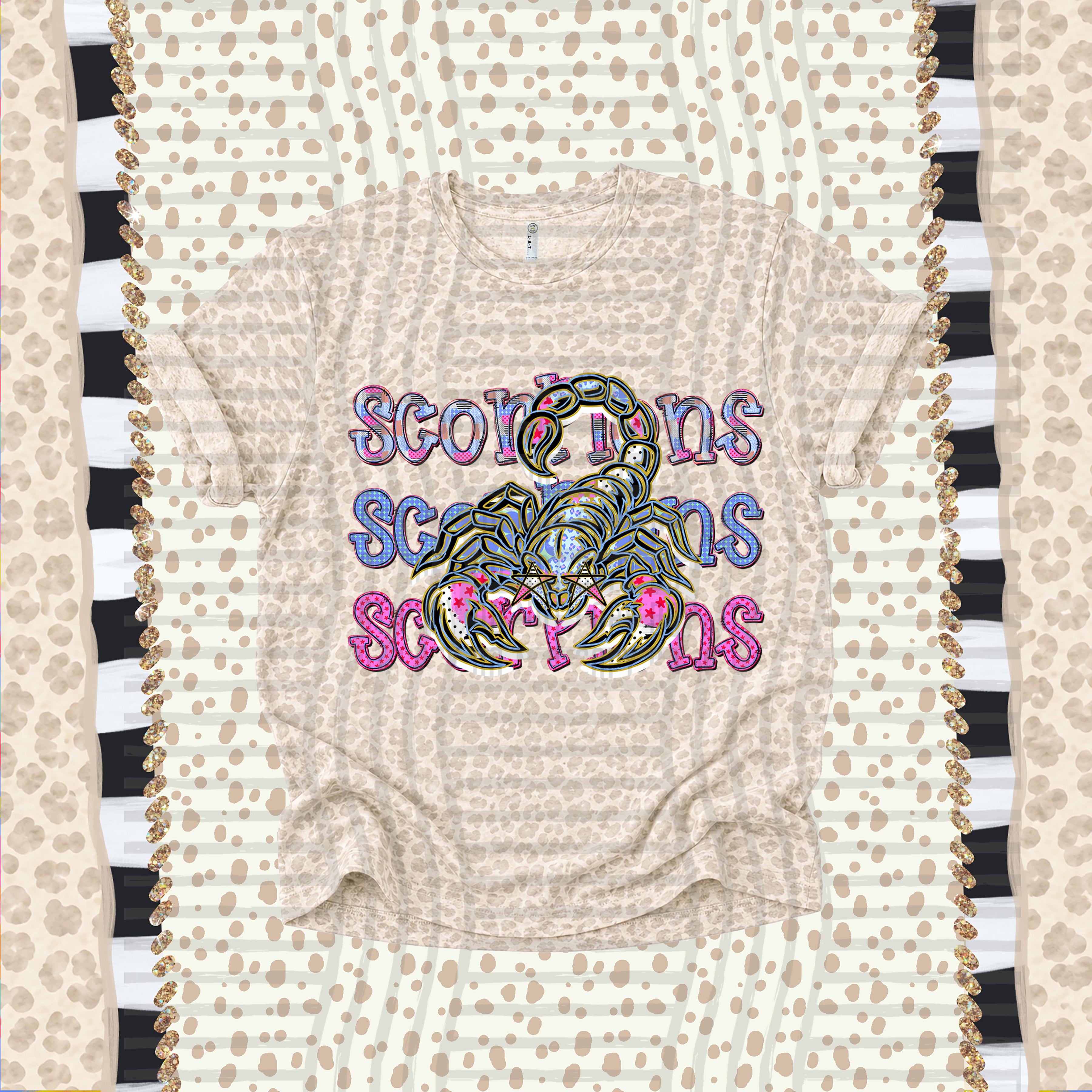 Dolly Doodle Mascots Scorpions design