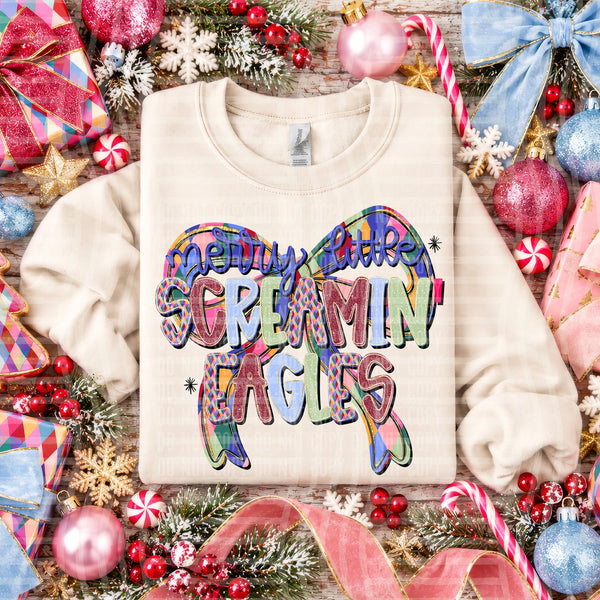 Merry Little Mascots Screamin' Eagles design