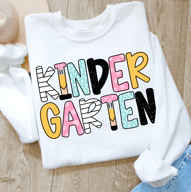 Kindergarten DTF transfer design – image 1