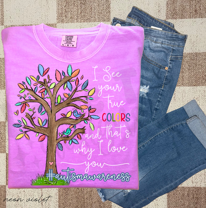 I SEE YOUR TRUE COLORS WHITE