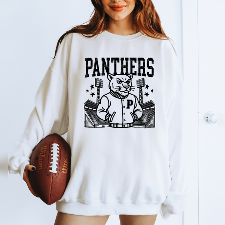 Panthers Letterman – DTF Transfer