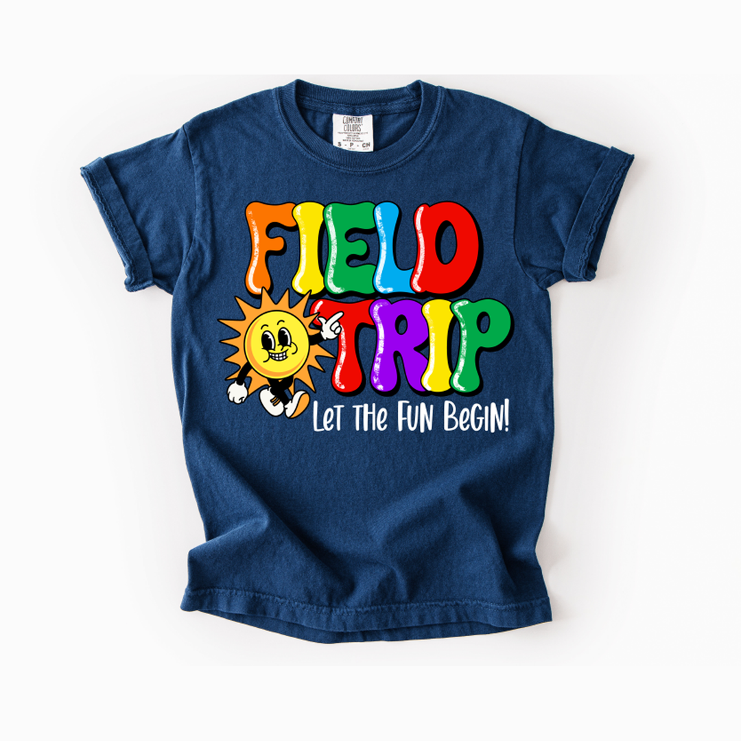 Field Trip Let the Fun Begin White – DTF Transfer – product image