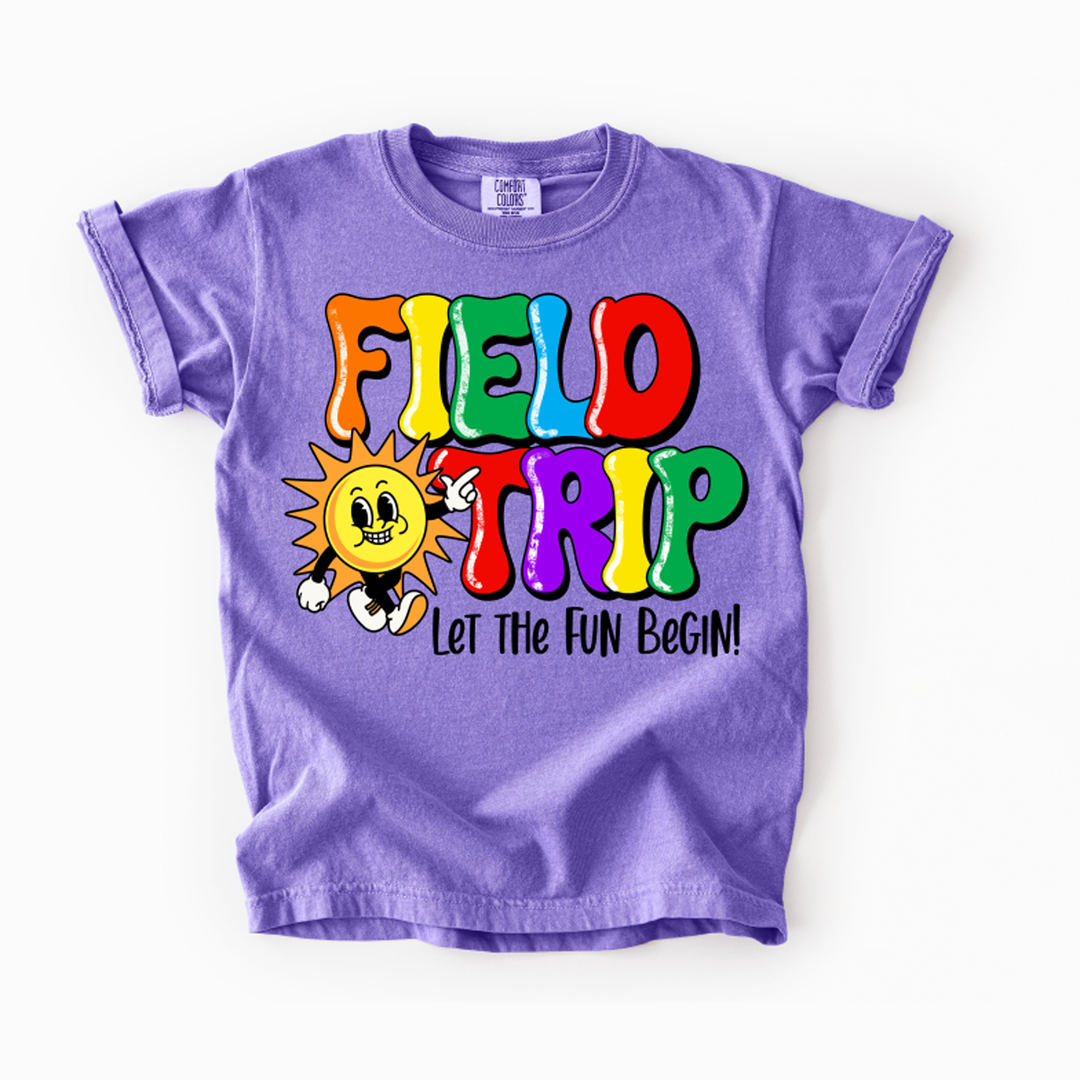 Field Trip Let the Fun Begin Black – DTF Transfer – product image