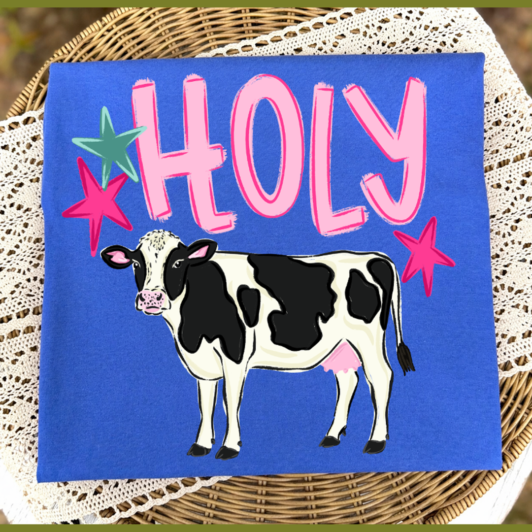 Holy Cow – DTF Transfer – product image