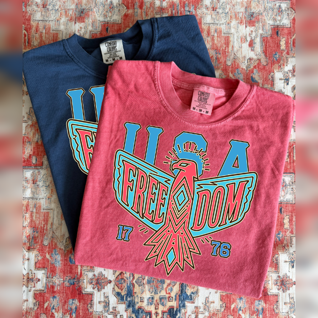 USA Freedom Bird 1776 – DTF Transfer