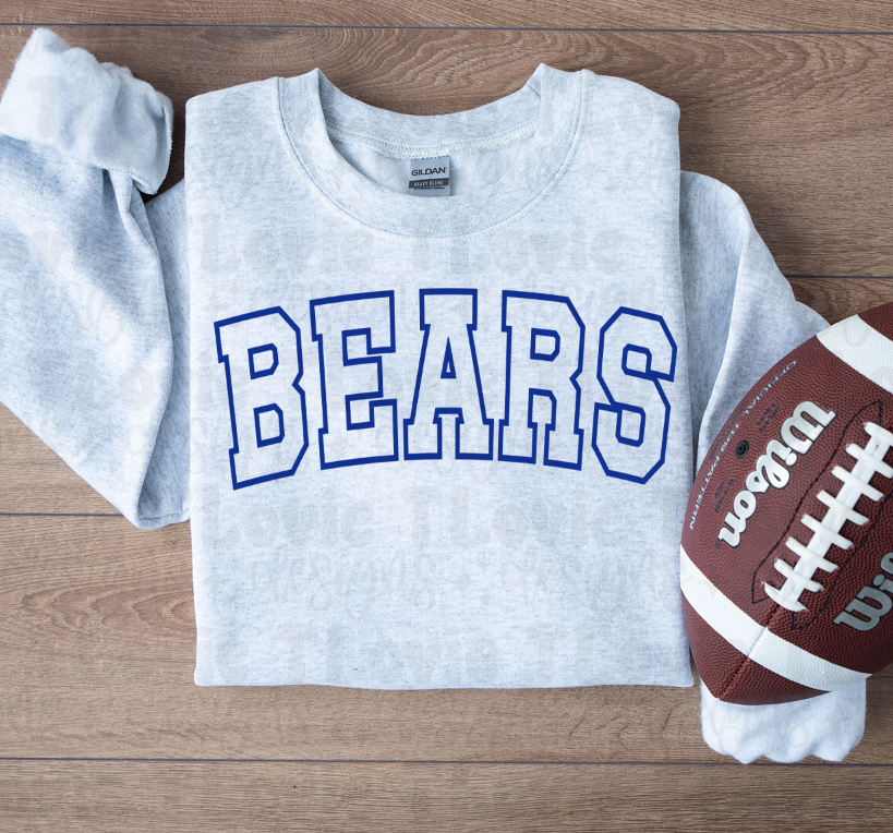 OUTLINE VARSITY ARCHED - CUSTOMIZABLE