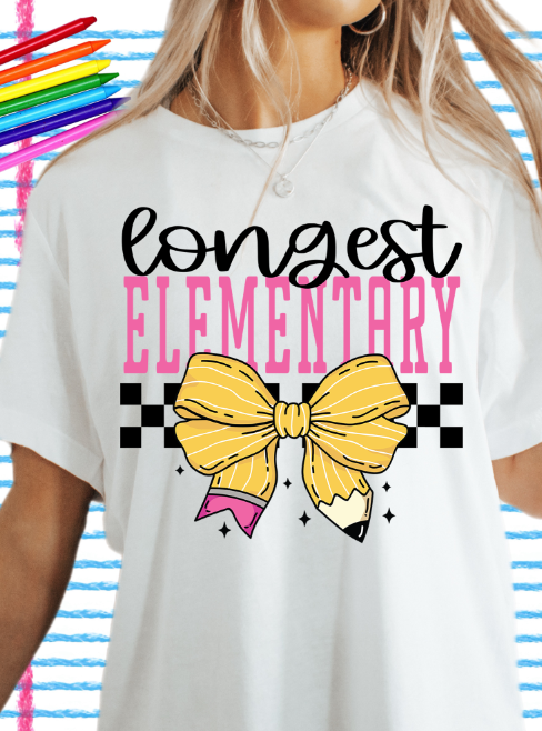 LONGEST ELEMENTARY CHECKER PENCIL