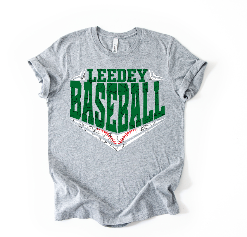 LEEDEY BASEBALL GRUNGE V