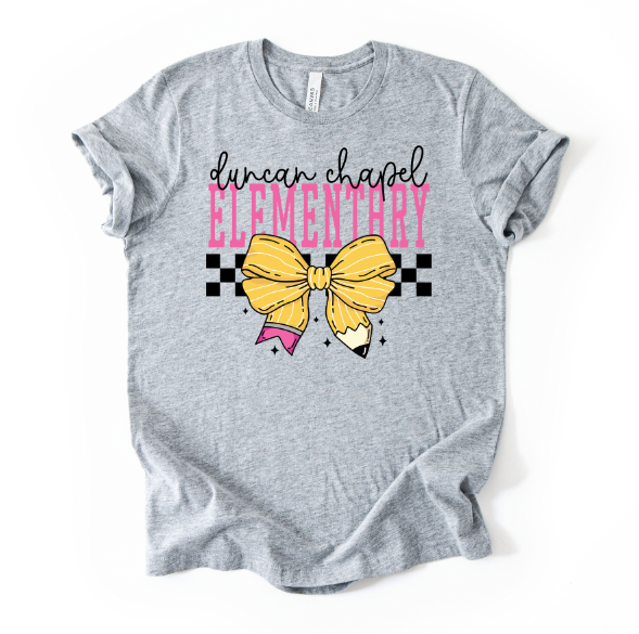 DUNCAN CHAPEL CHECKERED SCHOOL CUSTOM