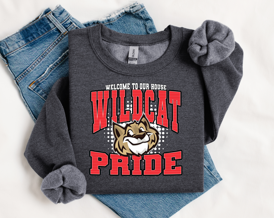 WTOH MASCOT WILDCAT PRIDE RED DEB CUSTOM