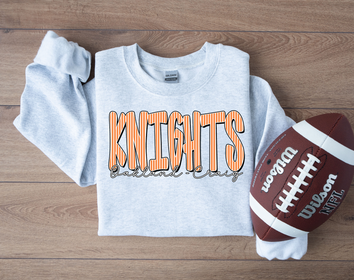 CUSTOM SEERSUCKER KNIGHTS ORANGE OAKLAND CRAIG