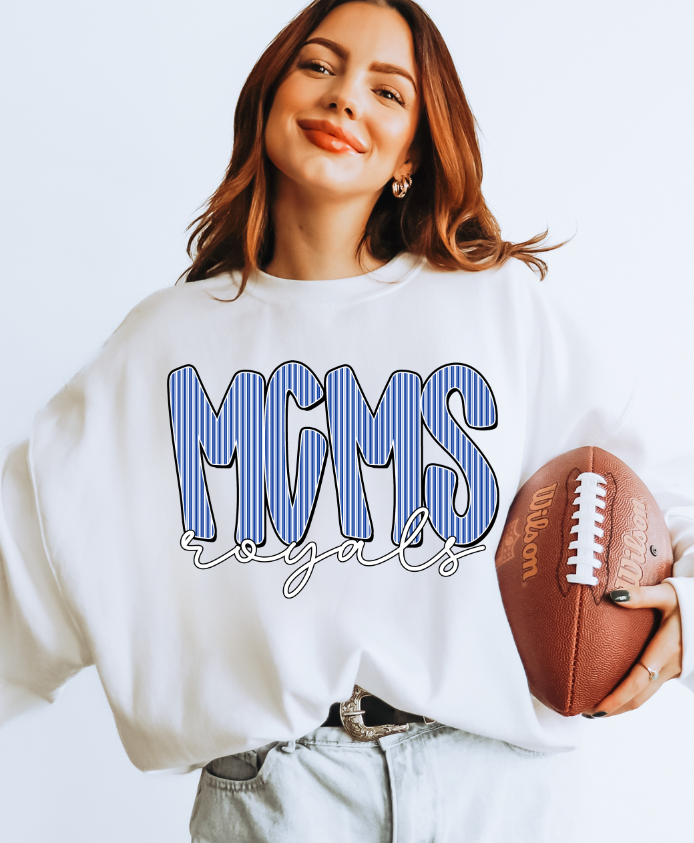 MCMS ROYALS ROYAL SEERSUCKER