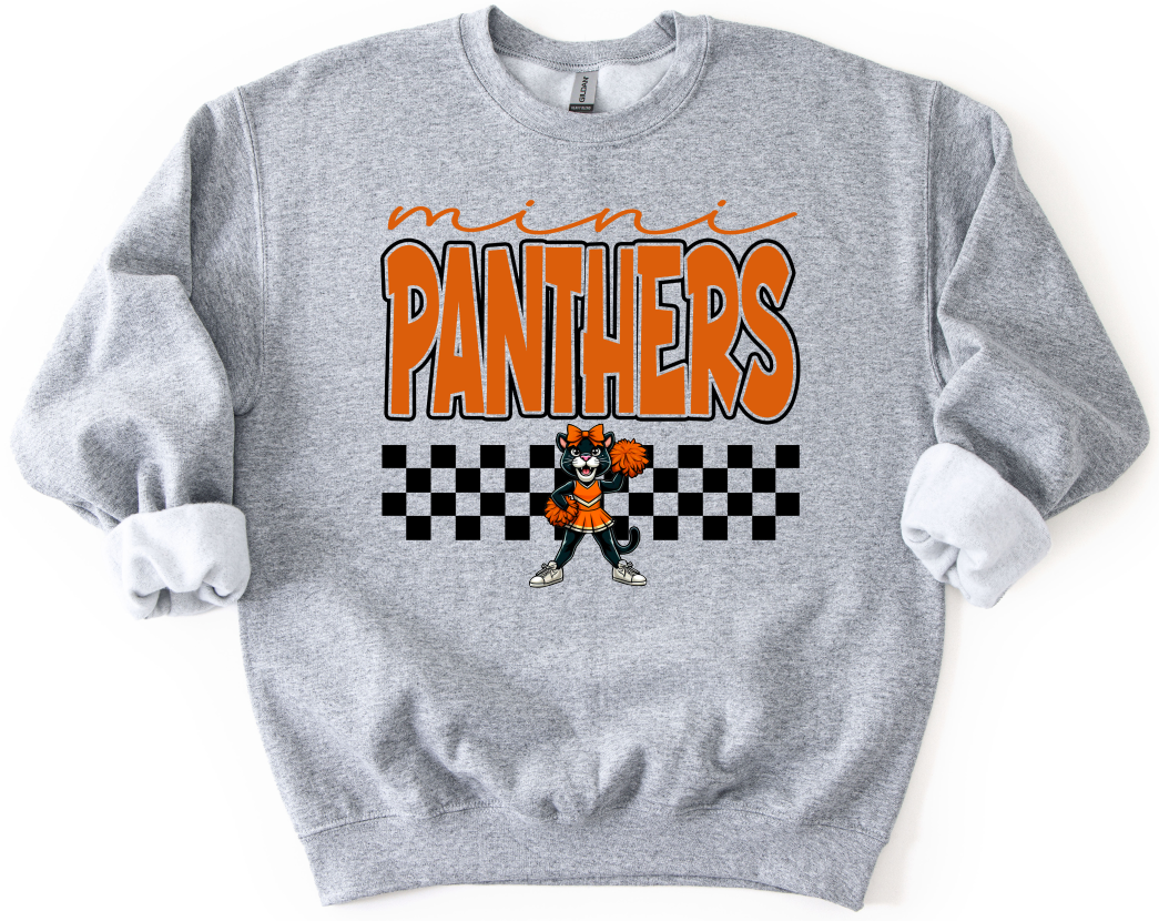 MINI PANTHERS SIMPLE CHECKER MASCOT
