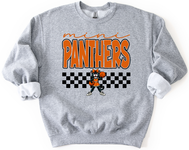 MINI PANTHERS SIMPLE CHECKER MASCOT