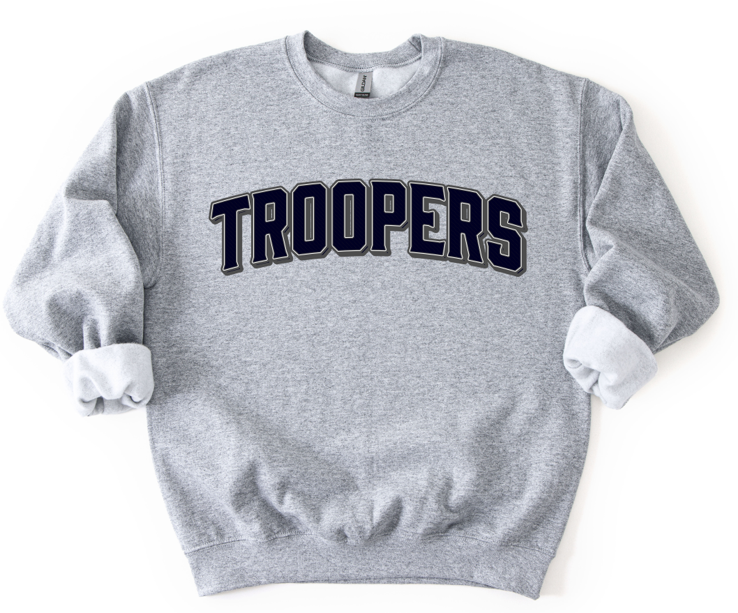 VINTAGE MASCOT TROOPERS NAVY