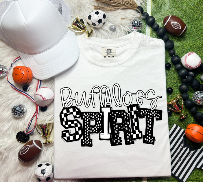 BUFFALOES BLACK SO SPORTY SPIRIT