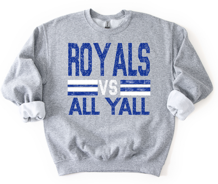 ROYALS VS ALL YALL ROYAL BLUE