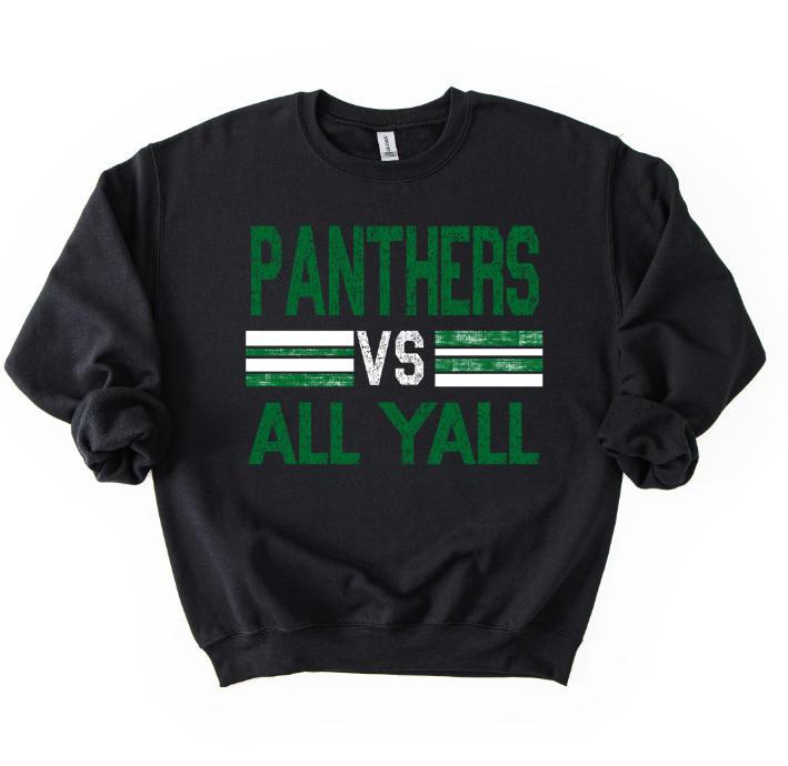PANTHERS GREEN VS ALL YALL