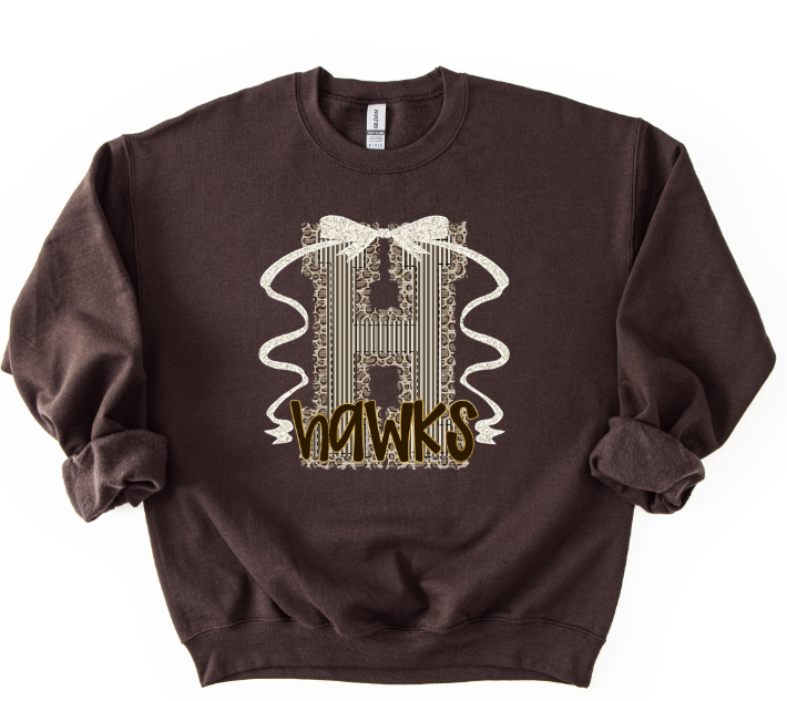 SMALL LEOPARD H HAWKS SEERSUCKER WITH BOW