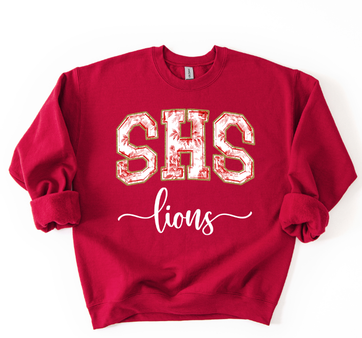 SHS LIONS RED TOILE