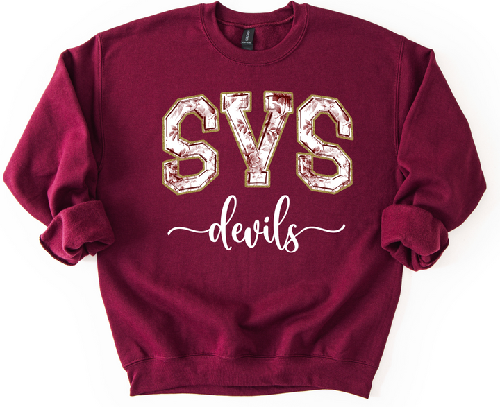 SVS DEVILS TOILE MAROON