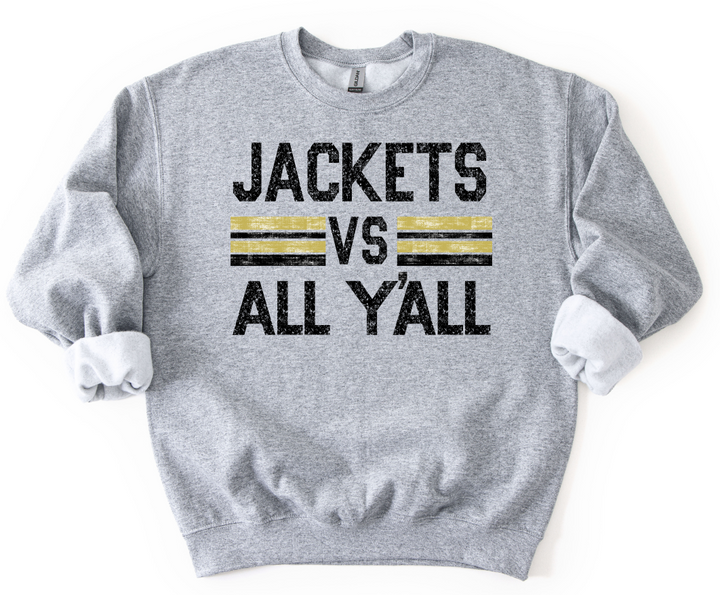 JACKETS BLACK AND OLD GOD VS ALL YALL