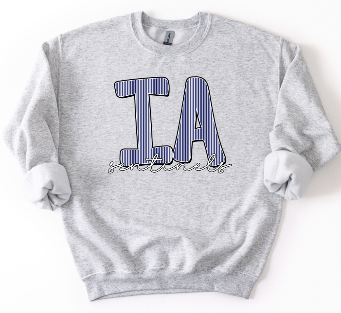 IA SENTINELS NAVY SEERSUCKER WORD