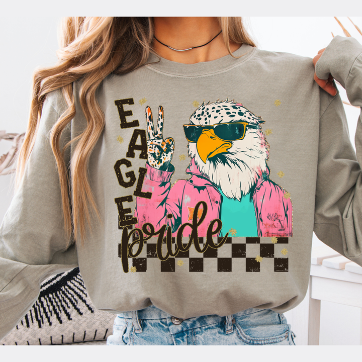 Grunge Mascots Eagle – DTF Transfer – product image