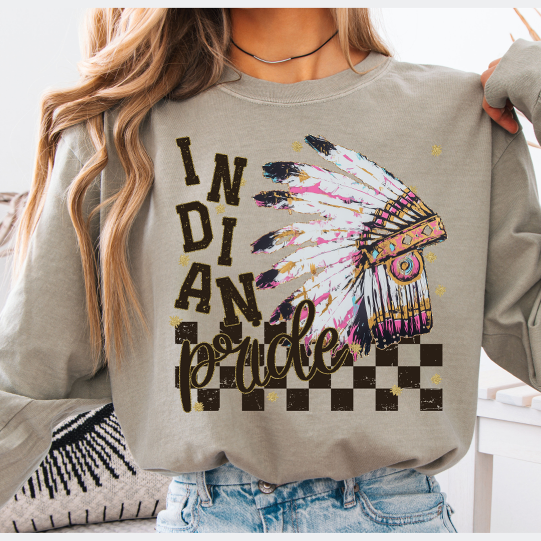Grunge Mascots Indian – DTF Transfer – product image