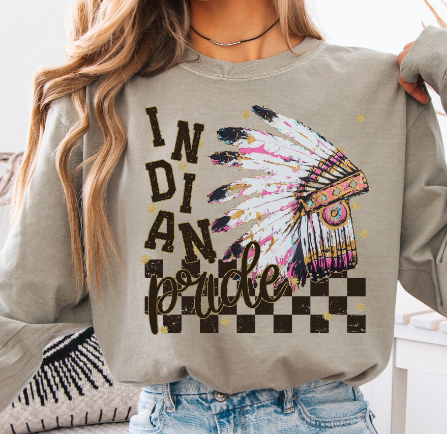 GRUNGE MASCOTS INDIAN