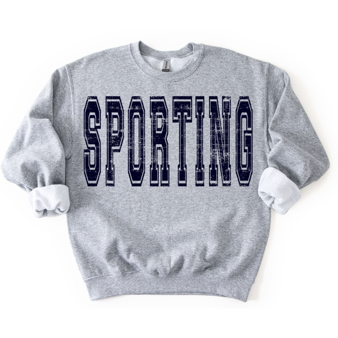 Sporting Varsity Grunge Mascot – DTF Transfer