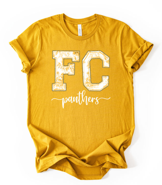 FC PANTHERS YELLOW TOILE