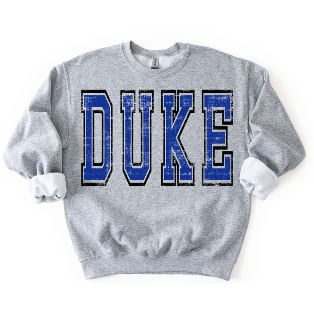 Duke Oversized Varsity – DTF Transfer – product image