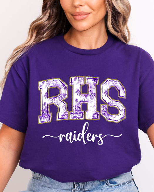 RHS RAIDERS PURPLE TOILE
