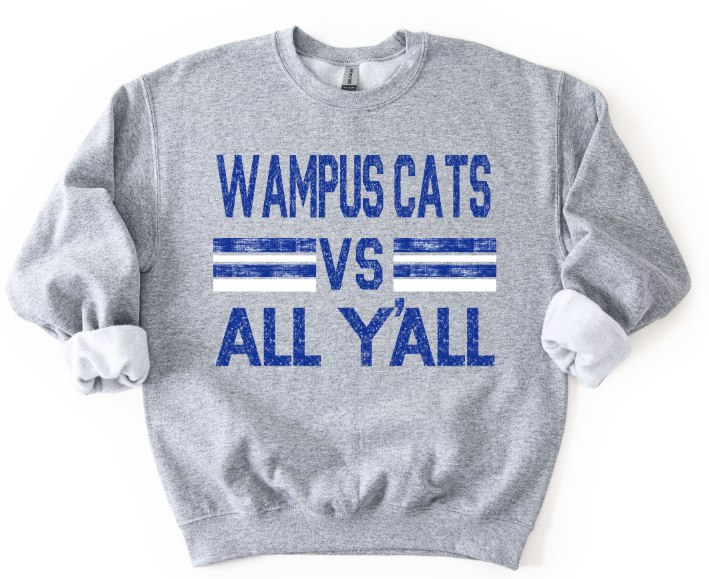 WAMPUS CATS ROYAL AND WHITE VS ALL YALL
