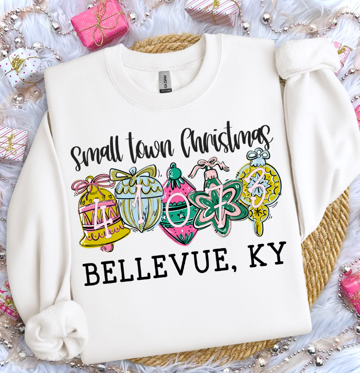 SMALL TOWN CHRISTMAS ORNAMENTS BELLUVUE KY