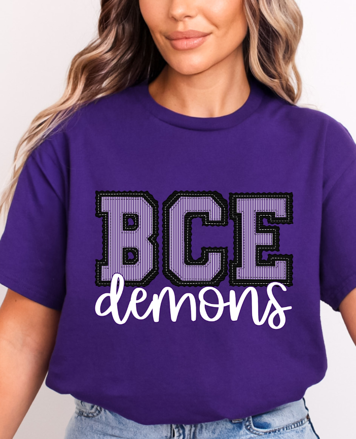 BCE DEMONS BLACK BASE PURPLE TOP PREPSTER