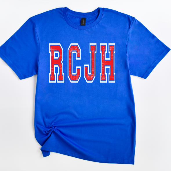 RCJH RED AND WHITE VARSITY OVERSIZED MASCOT