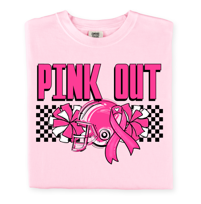 Pink Out DTF transfer design – image 1