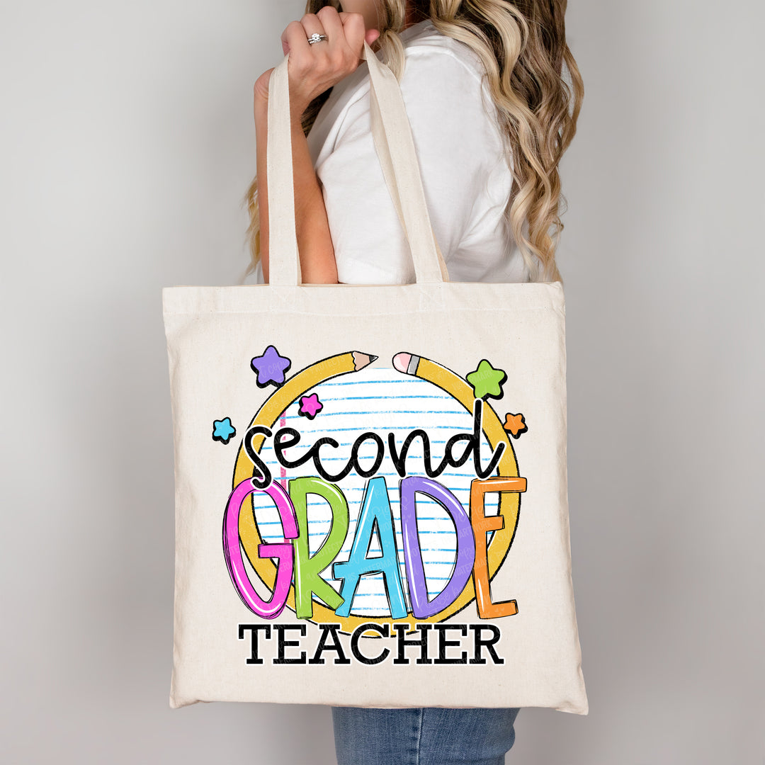 SECOND GRADE TEACHER  PAPER AND PENCIL