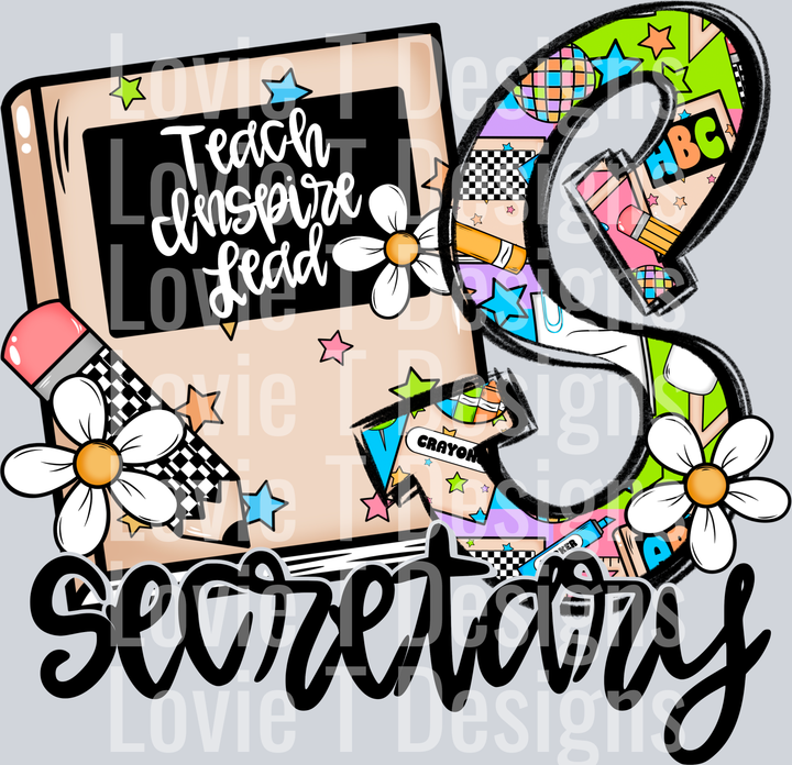 Secretary Retro School