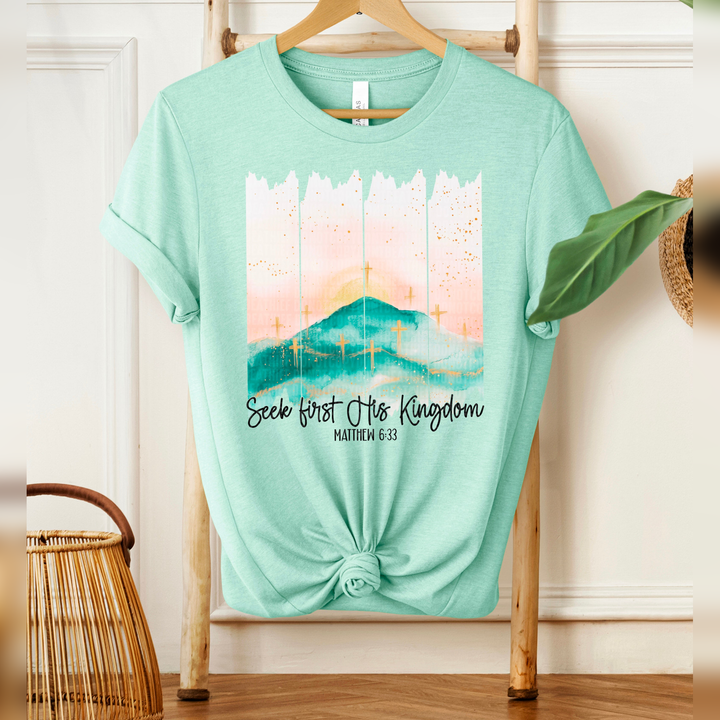 Seek First His Kingdom – DTF Transfer