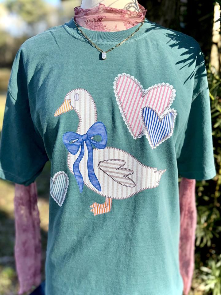 Seersucker Goose DTF transfer design