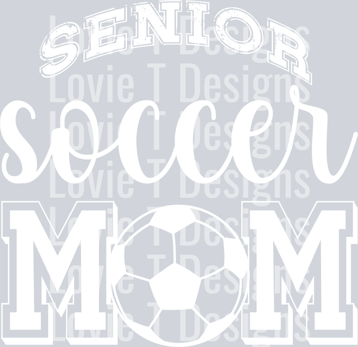 Senior Soccer Mom White