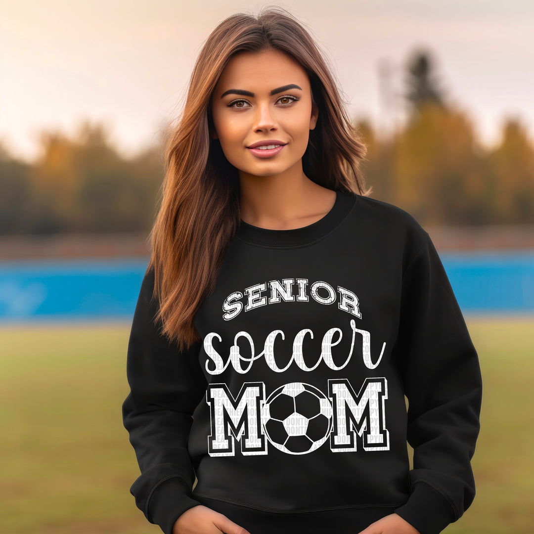 SENIOR SOCCER MOM WHITE