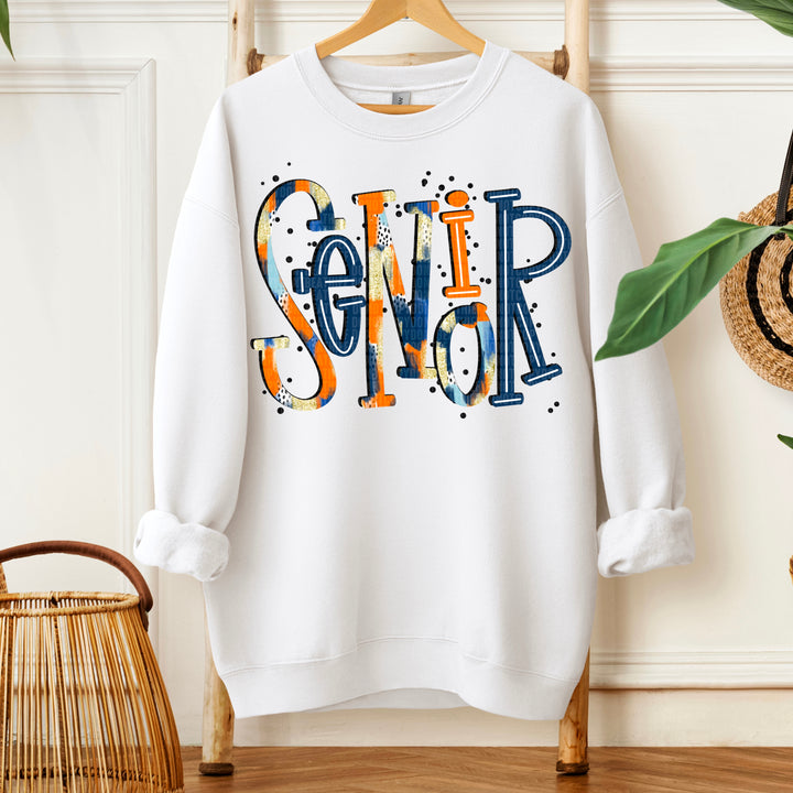 SENIOR NAVY ORANGE