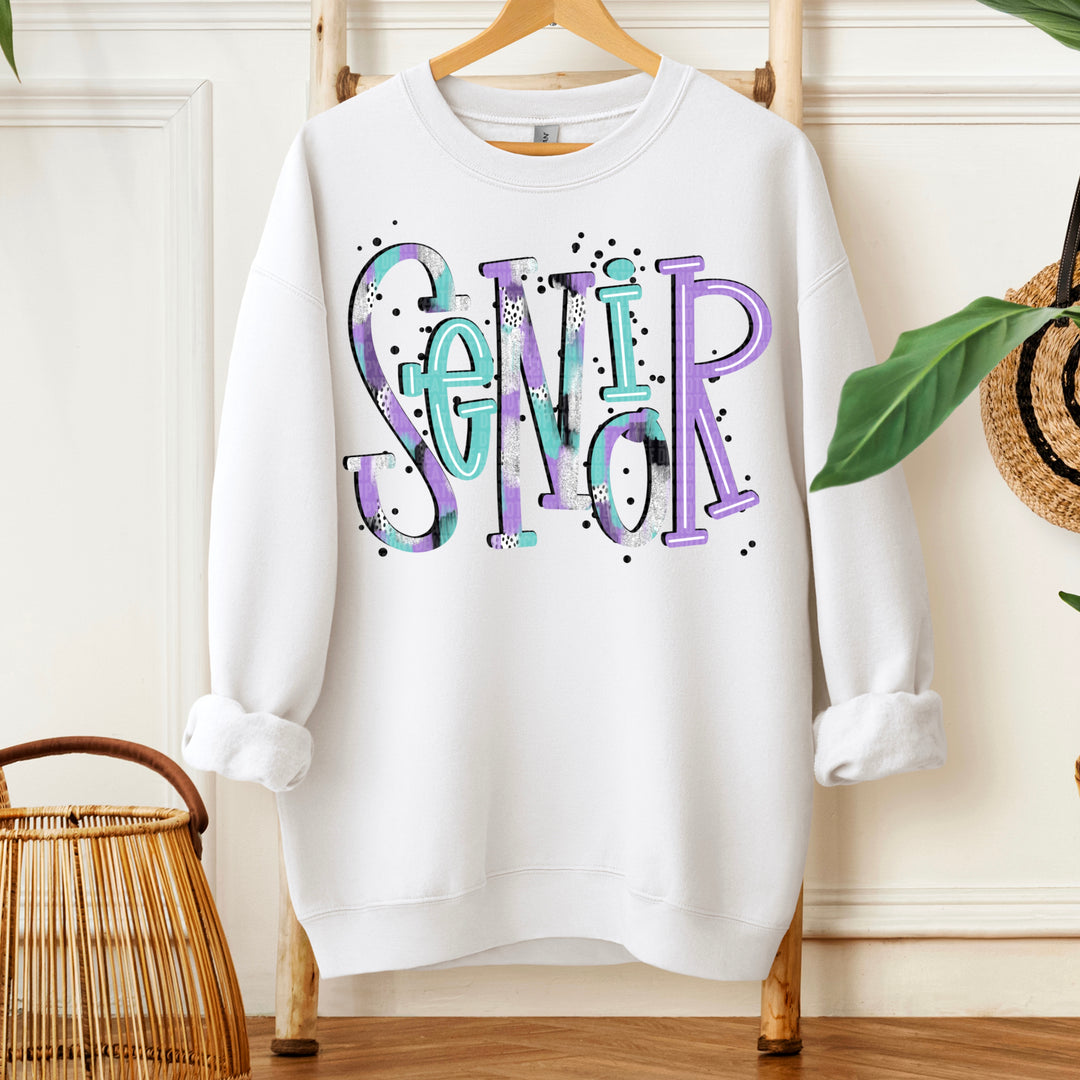 SENIOR PURPLE AQUA BLK