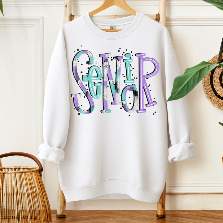 SENIOR PURPLE AQUA BLK