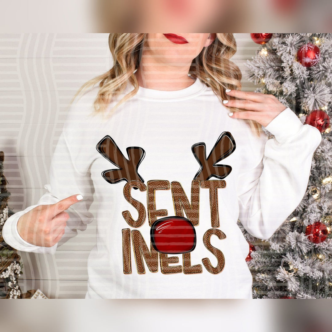 Sentinels Deer Antler Mascots DTF transfer